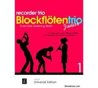 Partitions classique UNIVERSAL EDITION ROSIN S.C. - RECORDER TRIO JUNIOR Flûte à bec