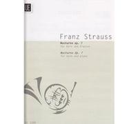 Partitions classique UNIVERSAL EDITION STRAUSS FRANZ - NOCTURNO OP.7 - COR, PIANO Cor