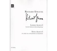 Partitions classique UNIVERSAL EDITION STRAUSS RICHARD - LIEDER VOL 1 - VOIX HAUTES Soprano, piano