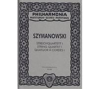 Partitions classique UNIVERSAL EDITION SZYMANOWSKI K. - 1. STREICHQUARTETT OP. 37 C-DUR Format poche G