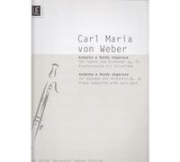 Partitions classique UNIVERSAL EDITION WEBER C.M. VON - ANDANTE E RONDO UNGARESE OP. 35 - BASSON, PIANO Basson G