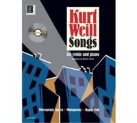 Partitions classique UNIVERSAL EDITION WEILL KURT - SONGS Voix solo, piano