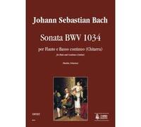 Partitions classique Ut Orpheus BACH J.S. - SONATA BWV 1034 - FLUTE, GUITAR (CONTINUO) Flûte à bec