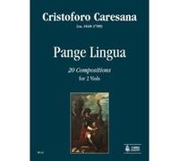 Partitions classique Ut Orpheus CARESANA C. - 6 DUOS - 2 VIOLS Viole de gambe