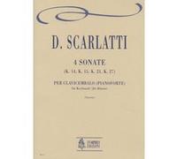 Partitions classique Ut Orpheus SCARLATTI DOMENICO - 4 SONATAS (K. 3, 7, 10, 13) - KEYBOARD Clavecin