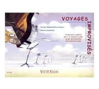 Partitions classique VAN DE VELDE CHARTREUX A. / GUERIN-DECOUTURELLE V. - VOYAGES IMPROVISÉS - PIANO Piano