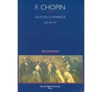 Partitions classique VAN DE VELDE CHOPIN F. - VALSE EN DO# MIN. OP.64 N°2 - PIANO Piano