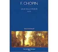 Partitions classique VAN DE VELDE CHOPIN F. - VALSE EN LA MIN. BI 150 - PIANO Piano