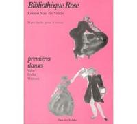 Partitions classique VAN DE VELDE ERNEST - PREMIERES DANSES - PIANO 4 MAINS Piano