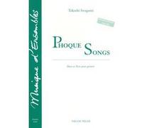 Partitions classique VAN DE VELDE IWAGAMI TAKASHI - PHOQUE SONGS - 2 A 3 GUITARES Guitare