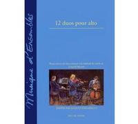 Partitions classique VAN DE VELDE MOZART L./ BORSARELLO J. - DUOS (12) - 2 ALTOS Alto