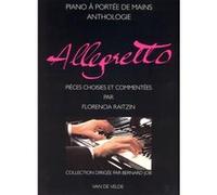 Partitions classique VAN DE VELDE RAITZIN FLORENCIA - ALLEGRETTO - PIANO Piano