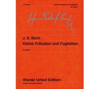 Partitions classique WIENER URTEXT EDITION BACH J.S. - PETITS PRELUDES ET FUGUES