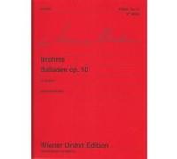Partitions classique WIENER URTEXT EDITION BRAHMS - BALLADEN OP.10 (PARTITION PIANO) Piano