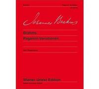 Partitions classique WIENER URTEXT EDITION BRAHMS J. - PAGANINI-VARIATIONEN OP.35 - PIANO Piano G