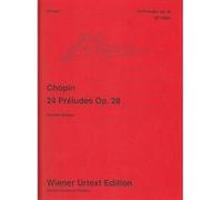 Partitions classique WIENER URTEXT EDITION CHOPIN F. - 24 PRÉLUDES OP.28 - PIANO Piano