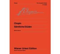 Partitions classique WIENER URTEXT EDITION CHOPIN F. - ETUDES (INTEGRALE) - PIANO Piano