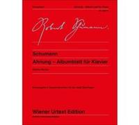 Partitions classique WIENER URTEXT EDITION SCHUMANN ROBERT - AHNUNG - PIANO Piano