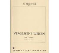 Partitions classique ZIMMERMANN PARTITION CLASSIQUE - MEDTNER N. - VERGESSENE WEISEN N 5 OP. 39 - PIANO FOPC Piano