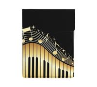 Partitions de Notes de Musique,Housse en Cuir synthétique pour Ordinateur Portable, Sacoche pour Ordinateur Portable, Sacoche pour Tablette