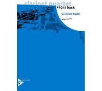 Partitions jazz&blues ADVANCE MUSIC HUDE V. - RAG IS BACK - 4 CLARINETTES BB Clarinette