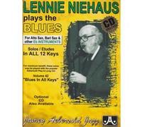 Partitions jazz&blues AEBERSOLD NIEHAUS LENNIE - PLAYS THE BLUES - INSTRUMENTS EN MIB + CD Instrument en mib