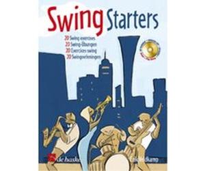 Partitions jazz&blues DEHASKE SWING STARTERS + CD - SAXOPHONE TENOR ET SOPRANO Saxophone