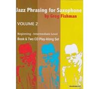 Partitions jazz&blues JAZZ STUDIO FISHMAN G. - JAZZ PHRASING FOR SAXOPHONE VOL. 2 + 2 CD'S Saxophone G