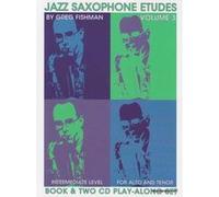Partitions jazz&blues JAZZ STUDIO FISHMAN G. - JAZZ SAXOPHONE ETUDES VOL. 3 + 2 CD'S Saxophone