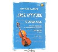 Partitions jazz&blues LEMOINE ALLERME JEAN-MARC - JAZZ ATTITUDE VOL.1 + CD - VIOLON Violon