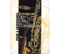 Partitions jazz&blues LEMOINE ITURRALDE PEDRO - JAZZ SUITE (ESQUISSES) - 4 SAXOPHONES Saxophone