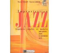 Partitions jazz&blues LEMOINE LARBIER P. / VAILLOT T. - IMPROVISATION JAZZ VOL.1 + CD - CLAVIER Piano