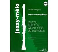 Partitions jazz&blues LEMOINE PELLEGRINO MICHEL - JAZZY-MELO + CD - 2 A 4 CLARINETTES Clarinette