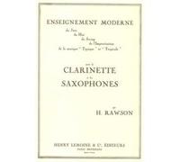 Partitions jazz&blues LEMOINE RAWSON HECTOR - ENSEIGNEMENT MODERNE DU JAZZ - CLARINETTE OU SAXOPHONE Clarinette G