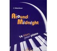 Partitions jazz&blues LEMOINE SCHMIDAUER J. - AROUND MIDNIGHT - CLAVIER Clavier numérique