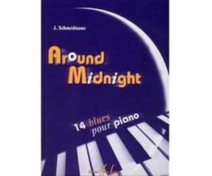 Partitions jazz&blues LEMOINE SCHMIDAUER J. - AROUND MIDNIGHT - CLAVIER Clavier numérique