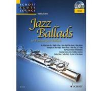 Partitions jazz&blues SCHOTT JAZZ BALLADS + CD - FLUTE, PIANO Flute traversiere