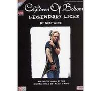 Cherry Lane Music Company – Livre de tablatures guitare Children Of Bodom Legendary Licks + CD