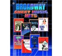 Partitions variété, pop, rock... FABER MUSIC BROADWAY SHEET MUSIC HITS - PVG Piano voix guitare