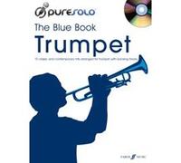 Partitions variété, pop, rock... FABER MUSIC PURESOLO - BLUE BOOK + CD - TRUMPET SOLO Vents