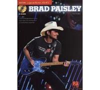 Partitions variété, pop, rock... HAL LEONARD PAISLEY BRAD GUITAR SIGNATURE LICKS + CD Guitare tablatures G