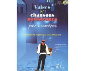 Partitions variété, pop, rock... LEMOINE MAUGAIN MANU - VALSES ET CHANSONS PARISIENNES + CD - ACCORDEON Autres instruments G