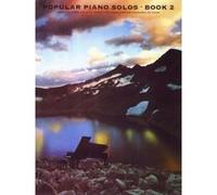 Partitions variété, pop, rock... MUSIC SALES FRANK BOOTH - POPULAR PIANO SOLOS - BOOK 2 - PIANO SOLO AND GUITAR Vocal G
