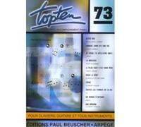 Partitions variété, pop, rock... PAUL BEUSCHER PUBLICATIONS TOP TEN N°73 - PVG Piano voix guitare G