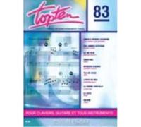 Partitions variété, pop, rock... PAUL BEUSCHER PUBLICATIONS TOP TEN N°83 - PVG Piano voix guitare