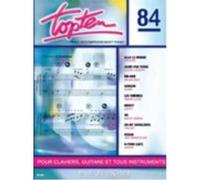 Partitions variété, pop, rock... PAUL BEUSCHER PUBLICATIONS TOP TEN N°84 - PVG Piano voix guitare