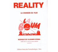 Partitions variété, pop, rock ROBERT MARTIN COSMA V. - REALITY LA BOUM 1 CHANT PIANO Piano chant
