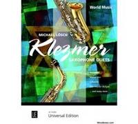 Partitions variété, pop, rock... UNIVERSAL EDITION LOSCH MICHAEL - KLEZMER SAXOPHONE DUETS Musique du monde