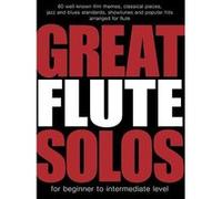 Partitions variété, pop, rock... WISE PUBLICATIONS GREAT FLUTE SOLOS - 60 PIECES Vents