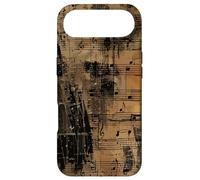 Partitions Vintage - Pianiste & Musicien Grunge Coque pour iPhone Air